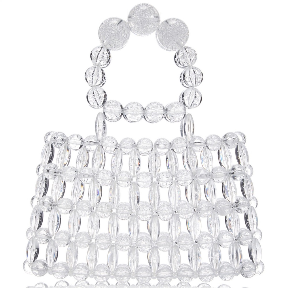 NWT Cult Gaia Cora Bag, Clear